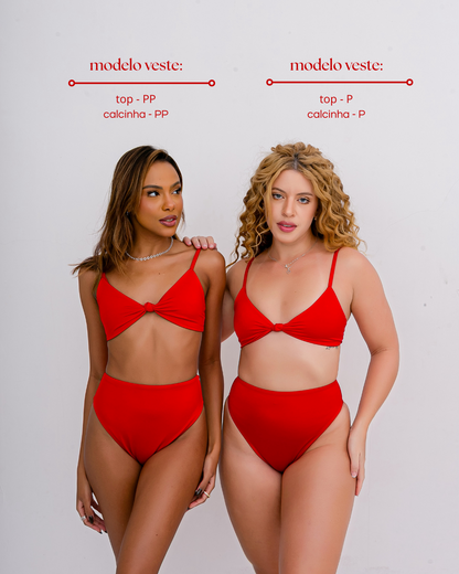 Top Serena Vermelho