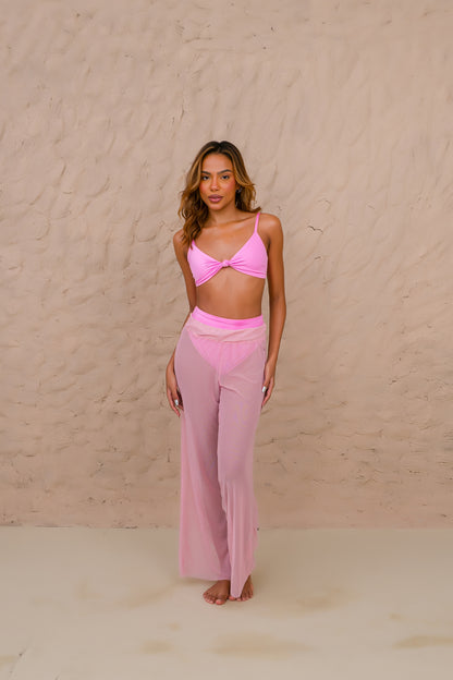 Calça Maïa Tule Rosa