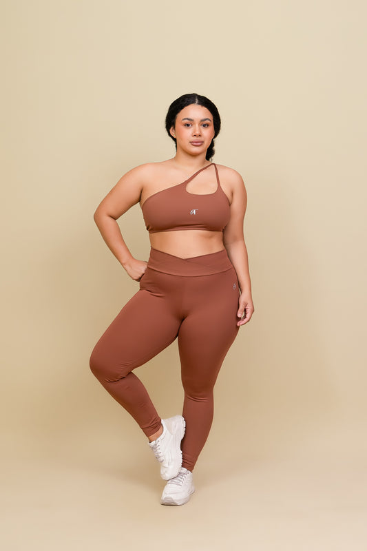 Calça Legging Elevation Nutella